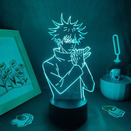 Megumi Fushiguro 3D lamp  (Jujutsu Kaisen)