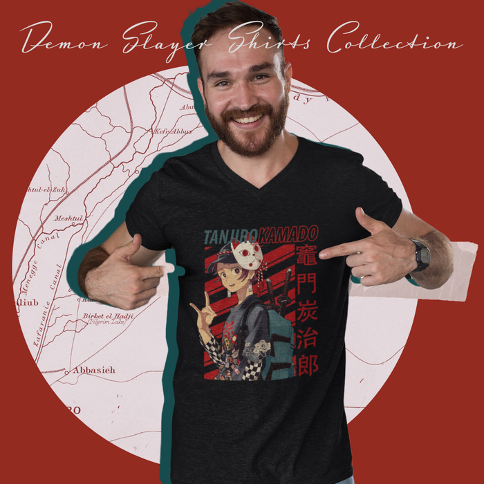 Tanjiro T-Shirt (Demon Slayer) from GameOn Egypt