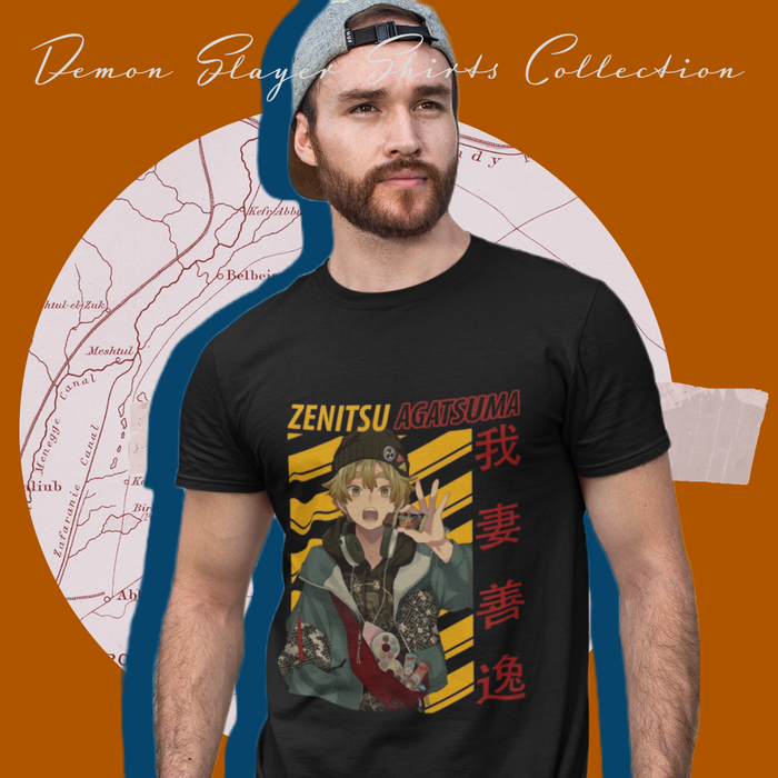 Zenitsu T-Shirt (Demon Slayer) from GameOn Egypt