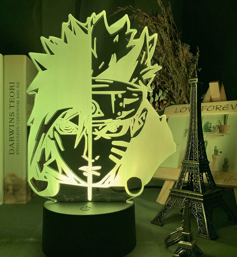 Naruto and Sasuke 3D Lamp (Naruto)