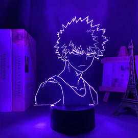 Bakugou 3D Lamp (My Hero Academia ) - Game On