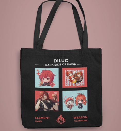 Diluc Tote Bag (Genshin Impact) - Game On