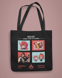 Diluc Tote Bag (Genshin Impact) - Game On