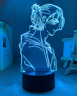 Eren Yeager 3D Lamp (Attack On Titans) - Game On