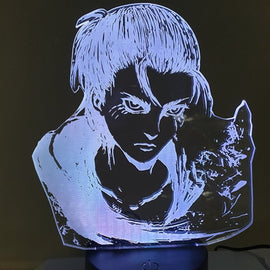 Eren Yeager 3D Lamp (Attack On Titans) - Game On