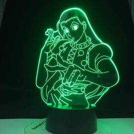 Illumi Zoldyck 3D Lamp (Hunter X Hunter) - Game On