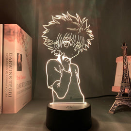 Killua Zoldyck 3d Lamp led light from hunter x hunter لمبة كيلوا زولديك ثلاثية الابعاد من هانتر اكس هانتر