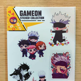 Jujutsu Kaisen Stickersheet - Game On