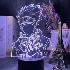 Kakshi 3d lamp led light from naruto اضاءة كاكاشي من انمي نارتو 