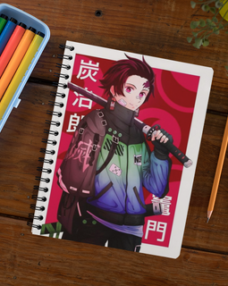 Tanjiro Spiral Notebook (Demon Slayer)