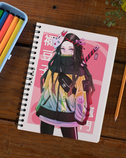 Nezuko Spiral Notebook (Demon Slayer)