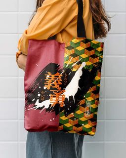 Giyuu Fully Printed Tote Bag (Demon Slayer)