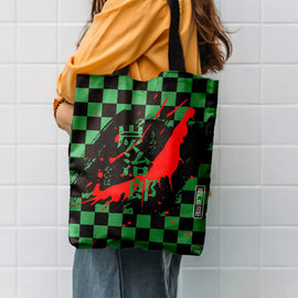 Tanjiro Fully Printed Tote Bag (Demon Slayer)